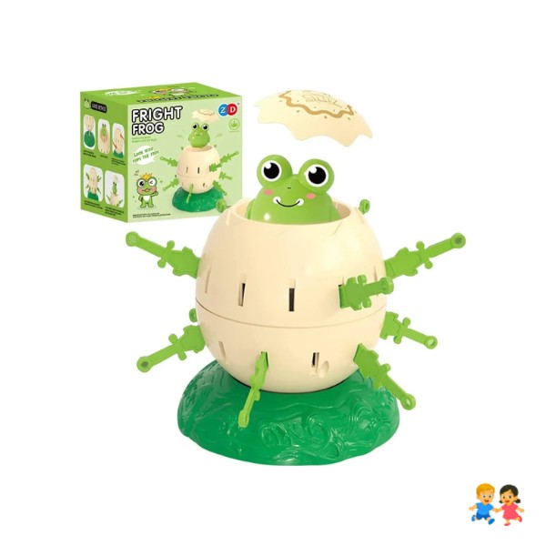 Juguete Sapito - Pollito Barril Pirata Con Espadas Aventuras