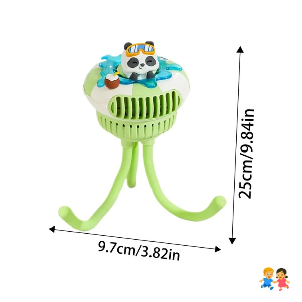 Mini Ventilador USB Portátil Recargable Coche Bebes Paseo