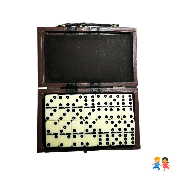 Juego Domino Con Caja Dura Acolchada 28pcs.
