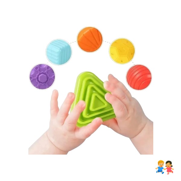 Juego Didáctico Sensorial Bebé Estimulación Temprana