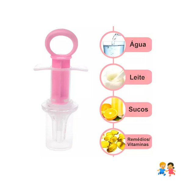 Jeringa Alimentos- Medicamentos Para Bebés Dosificador