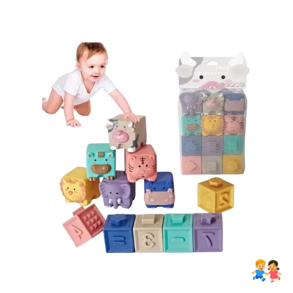 Bloques Y Cubos Para La Ducha Y Baño De Bebés Niños