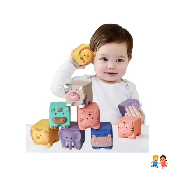 Bloques Y Cubos Para La Ducha Y Baño De Bebés Niños