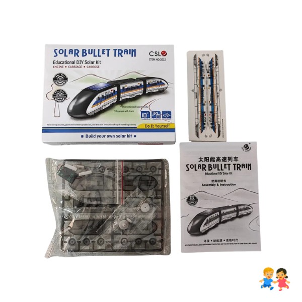 Tren Solar Armable Ensamblable Energía Solar