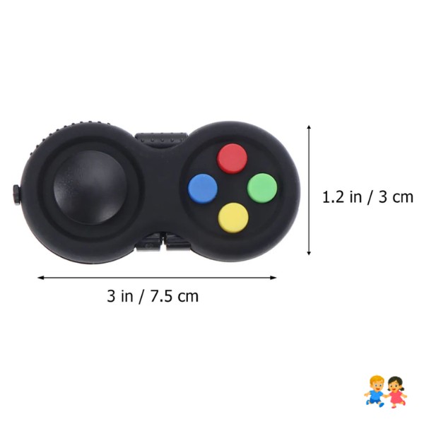 Juego Sensorial Multifuncional Antiestrés Con Botones