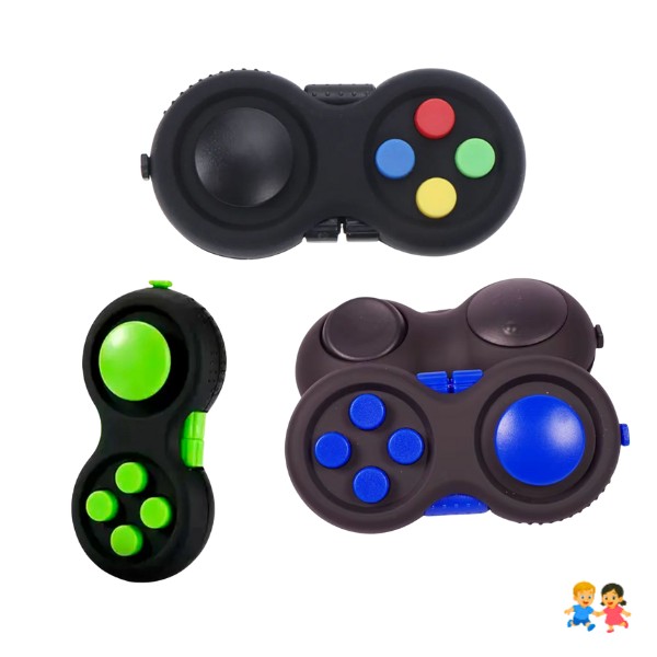 Juego Sensorial Multifuncional Antiestrés Con Botones