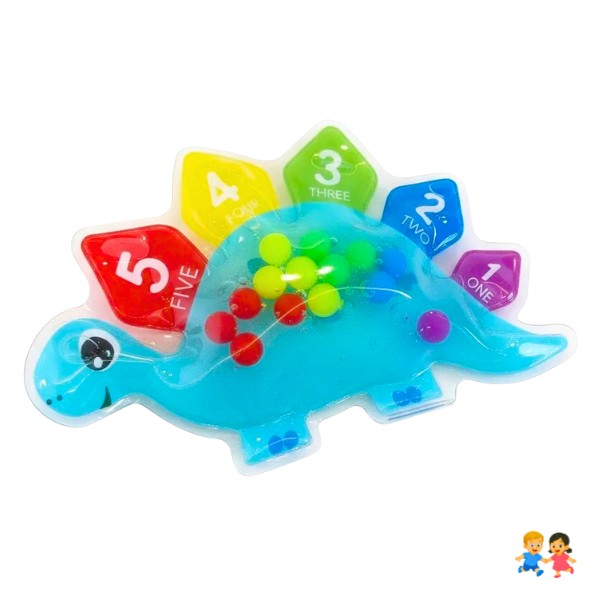 Bolsa Sensorial De Gel Para Motricidad Fina Y Colores