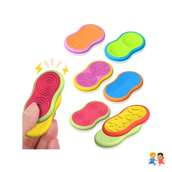 Set De Piedras Sensoriales Magnéticas Con Textura
