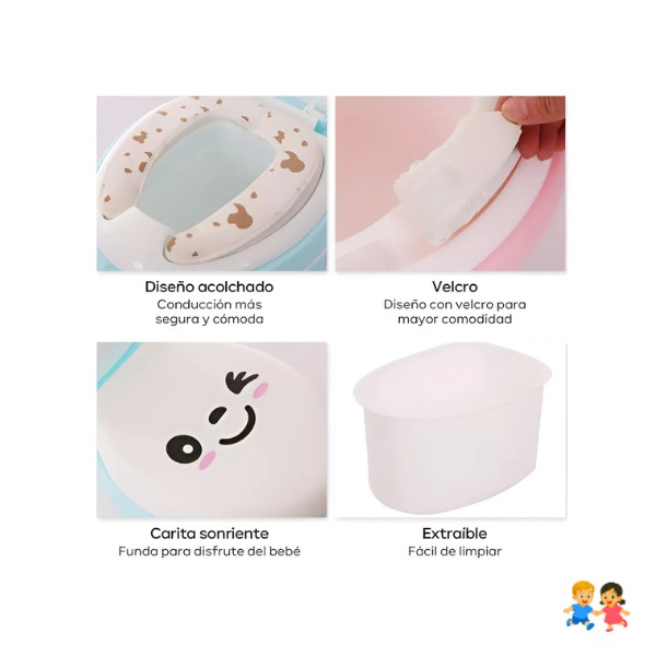 Bacinica Entrenadora Musical para Niño Pelela Infantil