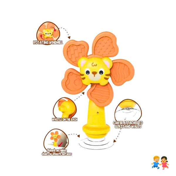 Juguete Giratorio para Bebé Musical con Ventosa Sensorial