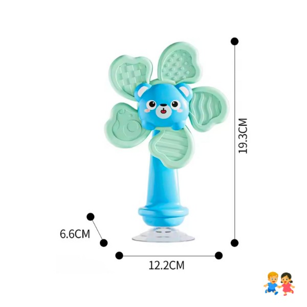 Juguete Giratorio para Bebé Musical con Ventosa Sensorial