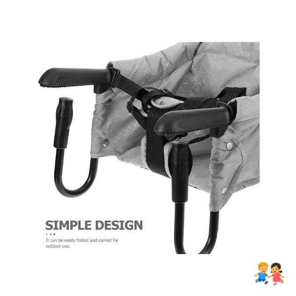 Silla De Comer Asiento Plegable Para Niños Exterior Y Hogar