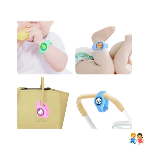 Clip Anti Mosquitos - Repele Zancudos - Protege Bebé