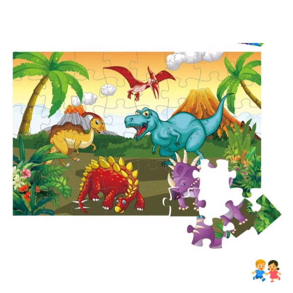 Rompecabezas Para Niños 48 Piezas Tamaño Grande