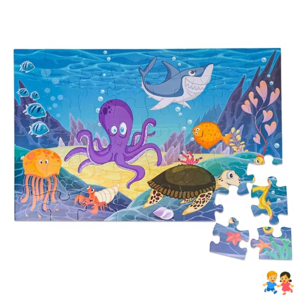 Rompecabezas Para Niños 48 Piezas Tamaño Grande