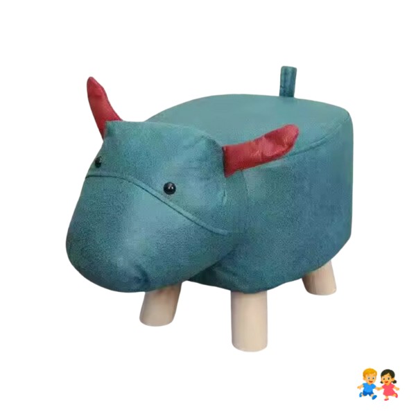 Sillón Infantil De Madera Tipo Taburete Diseño Animal