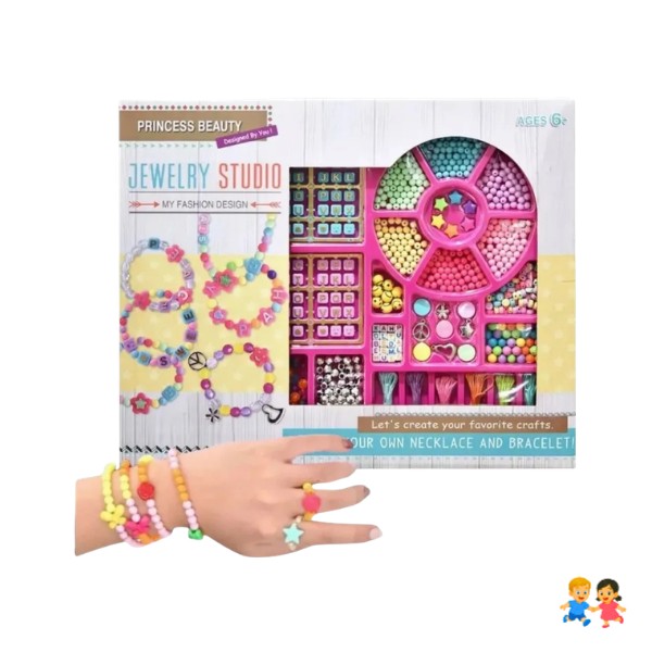 Mostacillas Para Armar Crear Pulseras Collares Niñas Niños