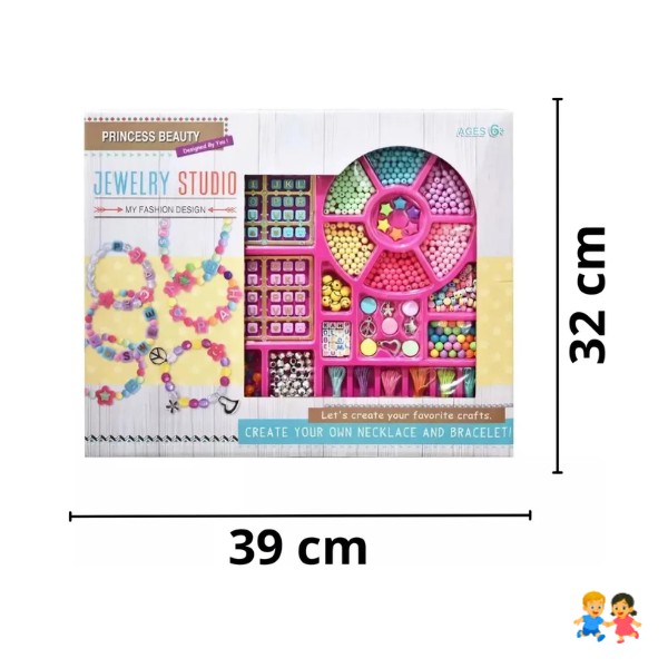 Mostacillas Para Armar Crear Pulseras Collares Niñas Niños