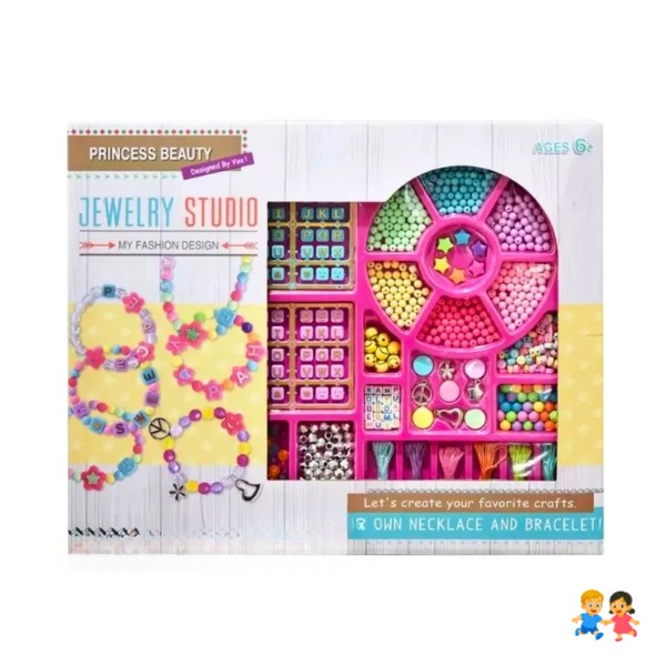 Mostacillas Para Armar Crear Pulseras Collares Niñas Niños