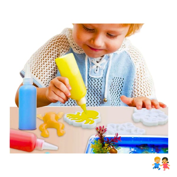 Kit De Juguetes De Gel De Agua Mágico 12 Colores