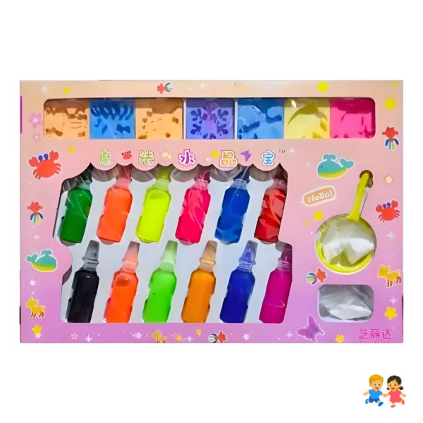 Kit De Juguetes De Gel De Agua Mágico 12 Colores