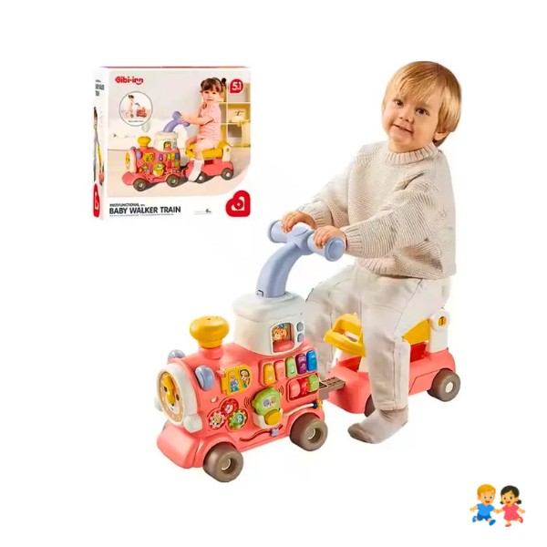 Andadera Bebe Caminador Multifuncional Bebés Trencito 5 En 1