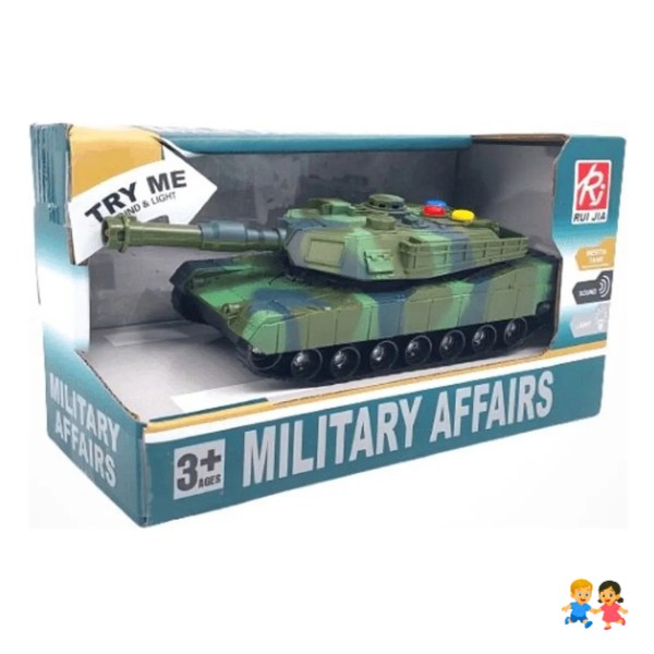 Juguete Tanque Militar Luz Y Sonido