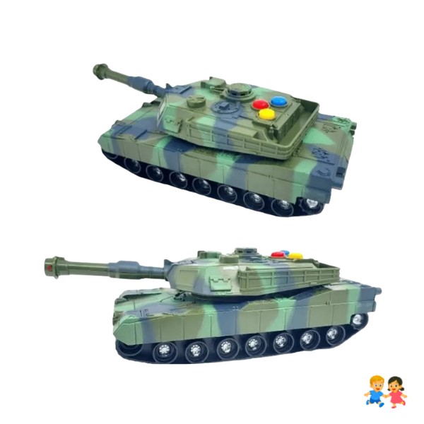 Juguete Tanque Militar Luz Y Sonido