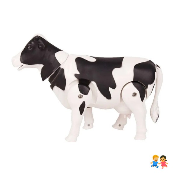 Juguete Eléctrico De Vaca Lechera De Simulación Realista