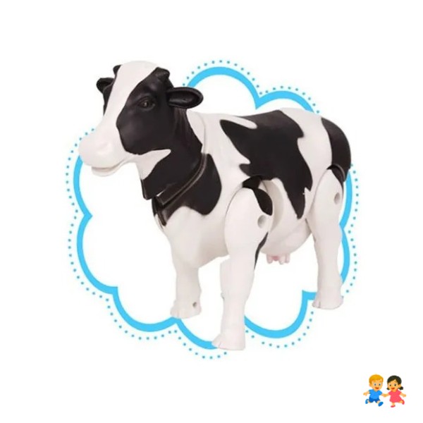 Juguete Eléctrico De Vaca Lechera De Simulación Realista