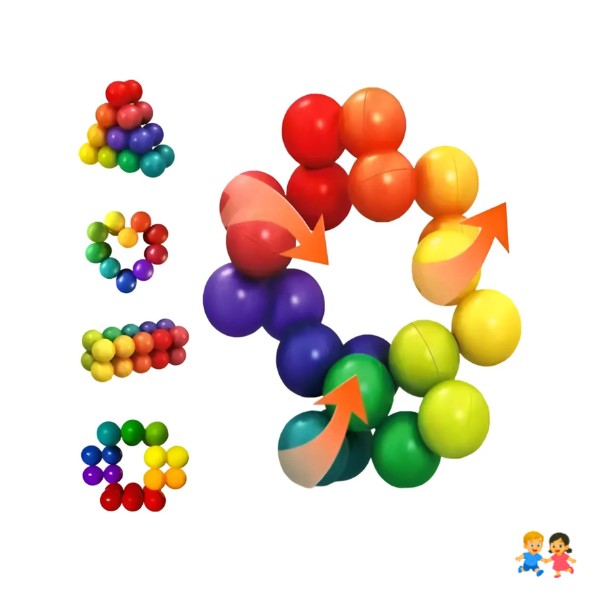 Bolas Mágicas Sensoriales Antiestrés Y De Estimulación