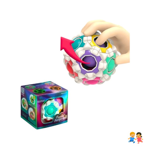 Pelota Mágica 3D Antiestrés Sensorial Laberinto