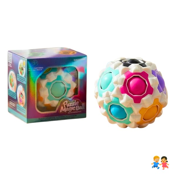 Pelota Mágica 3D Antiestrés Sensorial Laberinto