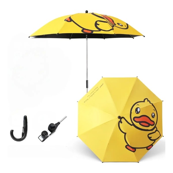 Sombrilla Paraguas Ajustable Para Coche Bebe O Triciclo