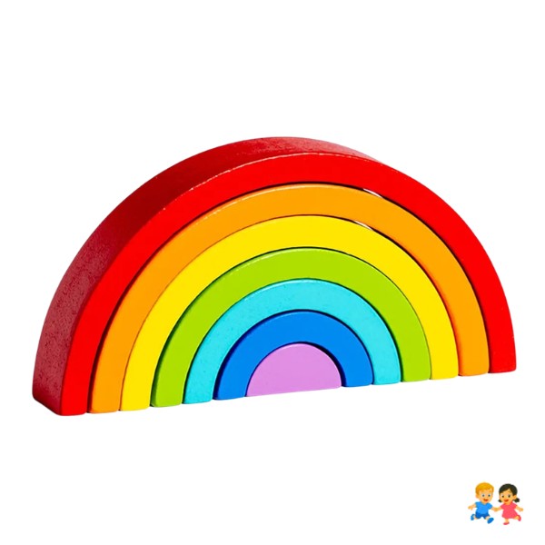 Juguete Apilable Madera Educativo Regalo Para Niños