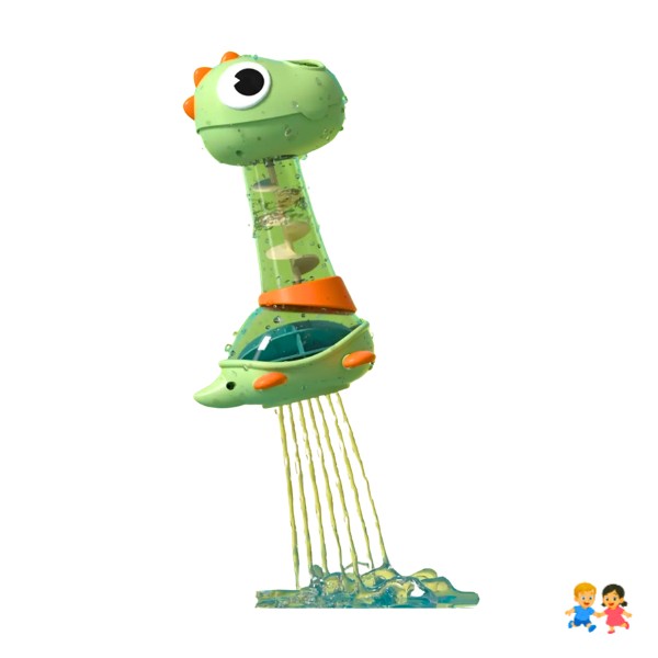 Juguete Baño Bebé dinosaurio con Ducha Agua