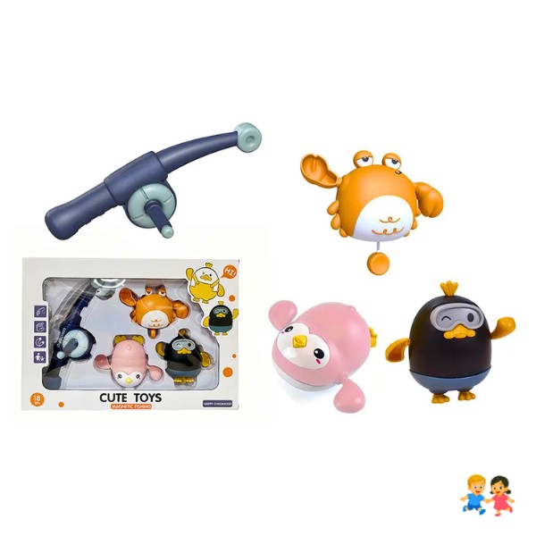 Set De Juegos Acuáticos De Juguete De Pesca Para Niños