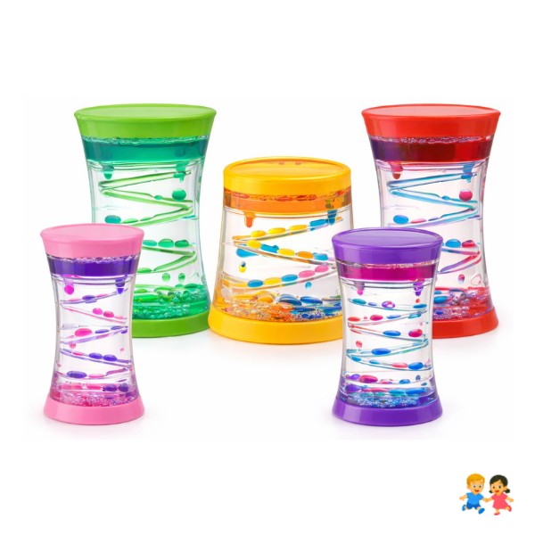 Reloj Arena De Aceite Goteo Movimiento Líquido Burbuja