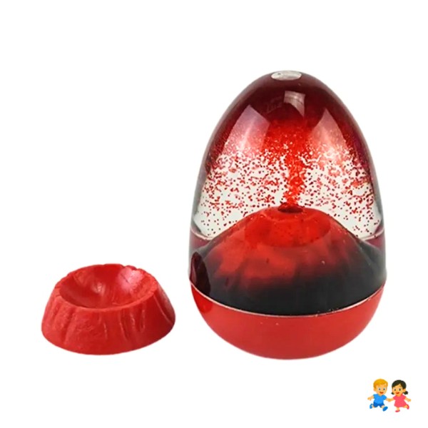 Reloj De Arena Con Forma De Volcán Creativo Y Movimiento