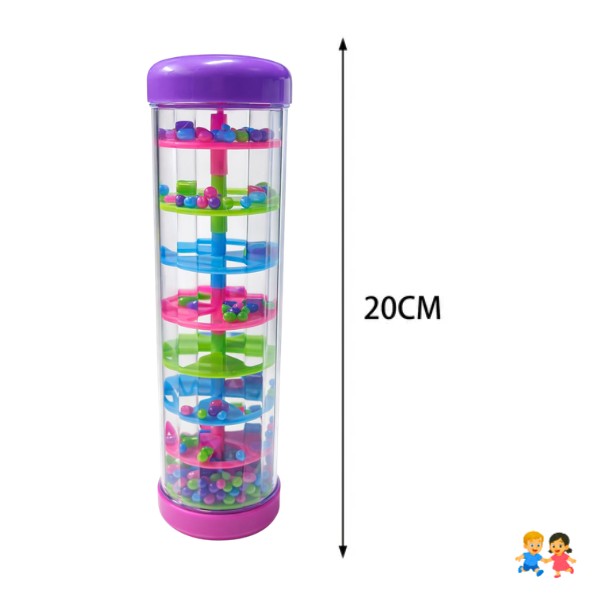 Juguete Musical Sensorial Palo de Lluvia Sonido