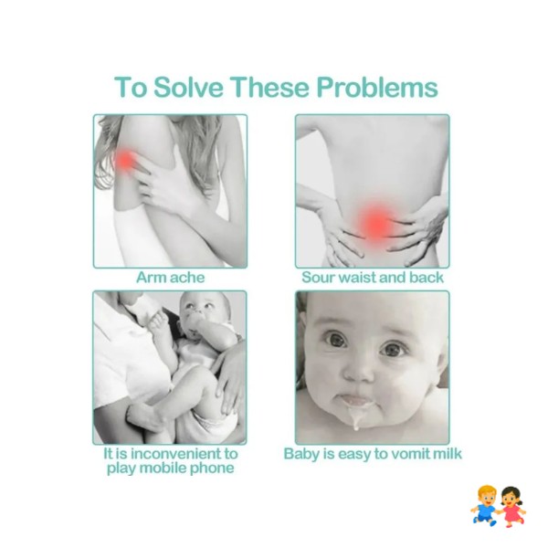 Almohada Ajustable 3 Niveles Multiuso Para Amamantar