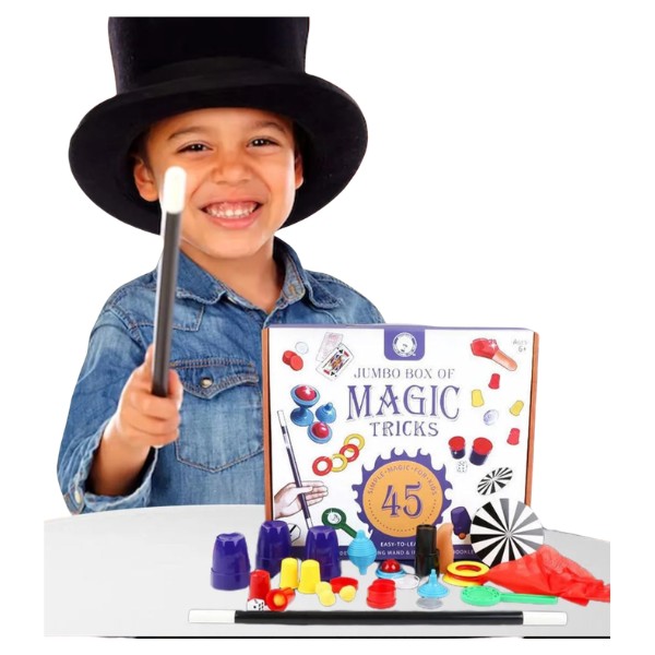Set De Magia Infantil Incluye Más De 135 Trucos