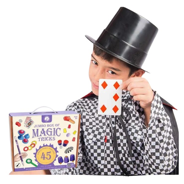 Set De Magia Infantil Incluye Más De 135 Trucos