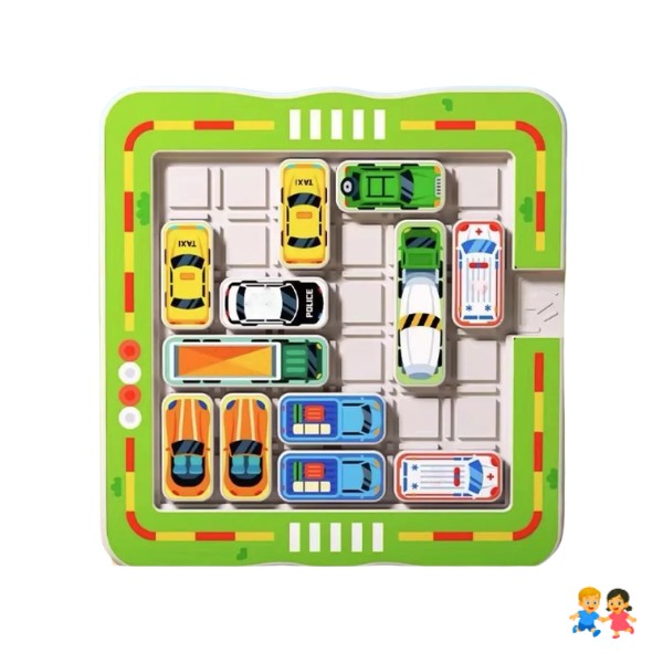 Rompecabeza Magnetico Juguete Didáctico Niños Autos