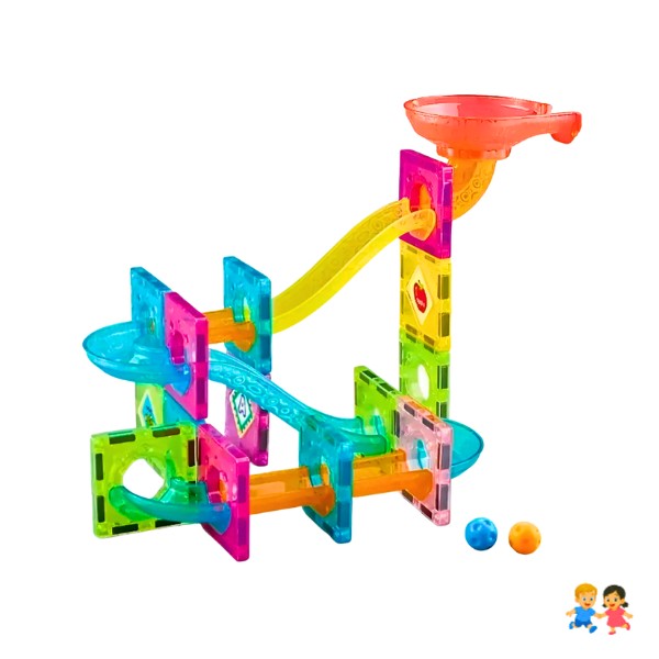 Bloques Magnéticos. Set De Imanes De 47 Pcs Multicolor