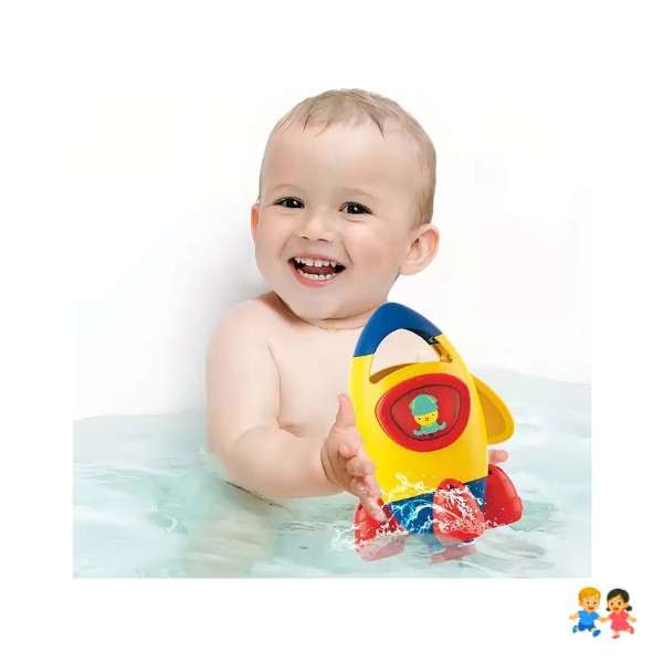 Cohete Cascada Juguete Acuático Agua Baño De Bebé