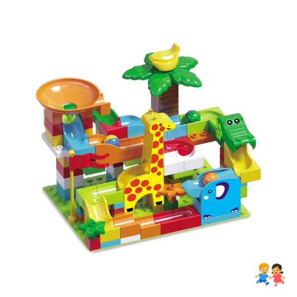 Bloques Armables Zoológico 120 Piezas Juguete Didáctico Niños