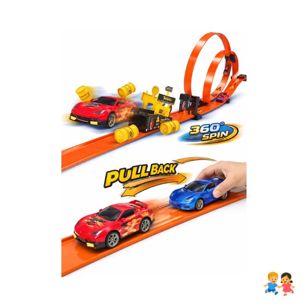 Pista Autos Juguete  y Accesorios Carrera Infantil