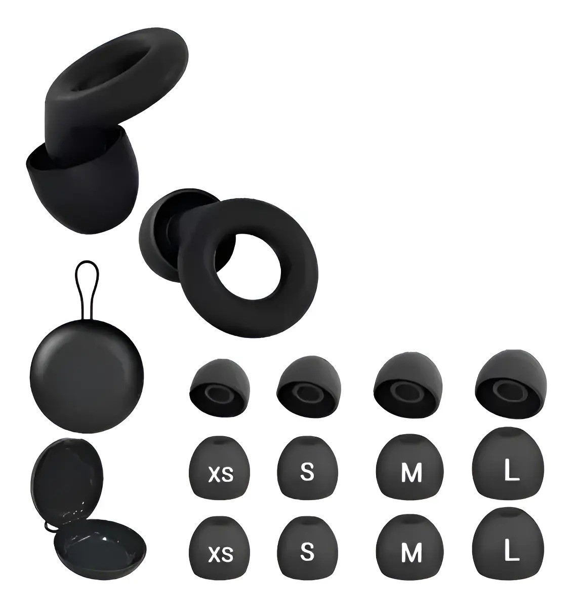 Reducción De Ruido Reutilizables / Tapones Oido Silicona