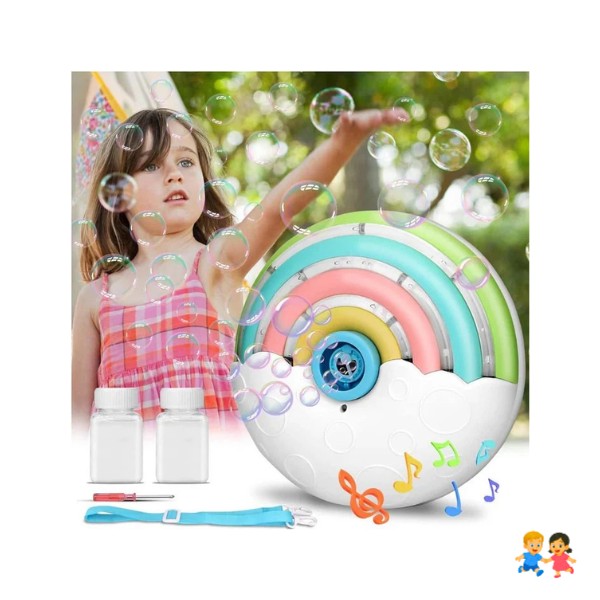 Maquina Expulsador De Burbujas Multicolor